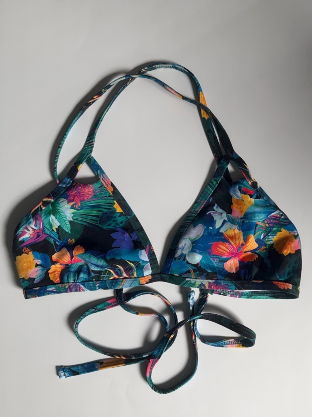 Jolyn Clothing Tropical Floral Bikini Top - Finn